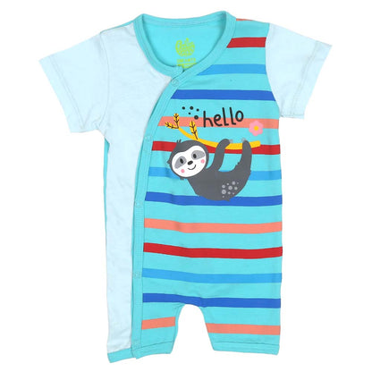 Infant Basic Romper Hello - Mix. | Bachaa Party Baby Clothes Rompers