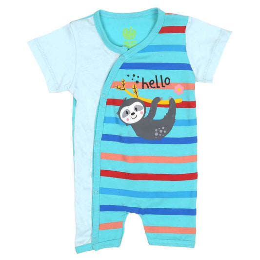 Infant Basic Romper Hello - Mix. | Bachaa Party Baby Clothes Rompers