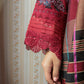 AQ-07 MAYA  | Qalamkar Qline Dastak Summer Collection 2022 | Unstitched Embroidered Lawn Suits