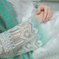 AQ-09  NAILA  | Qalamkar Qline Dastak Summer Collection 2022 | Unstitched Embroidered Lawn Suits