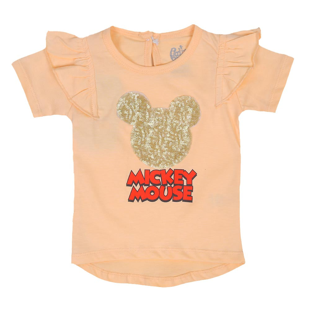 Infant Girls Character T-Shirts - Cream Puff | Bachaa Party Baby Clothes Girls Tops & T-Shirts