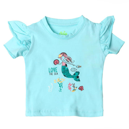 Infant Girls T-Shirts Love The Sea - Atomizer | Bachaa Party Baby Clothes Girls Tops & T-Shirts