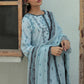 AQ-05  FEROZA  | Qalamkar Qline Dastak Summer Collection 2022 | Unstitched Embroidered Lawn Suits