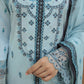 AQ-05  FEROZA  | Qalamkar Qline Dastak Summer Collection 2022 | Unstitched Embroidered Lawn Suits