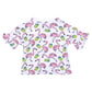 Infant Girls T-Shirt Flamingo-B.White | Bachaa Party Baby Clothes Girls Tops & T-Shirts