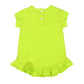 Infant Girls T-Shirt Slow Down-Acid Lime | Bachaa Party Baby Clothes Girls Tops & T-Shirts