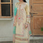 AQ-02  ASFA  | Qalamkar Qline Dastak Summer Collection 2022 | Unstitched Embroidered Lawn Suits