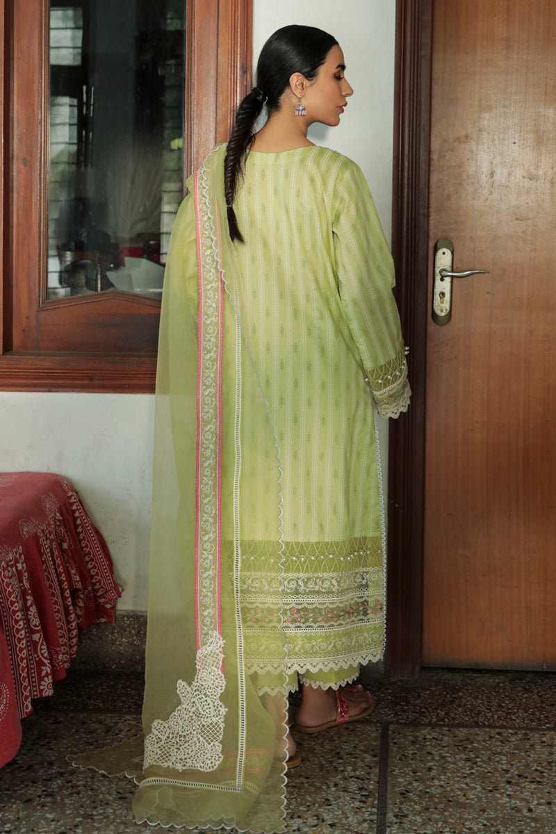 AQ-06  ZARA  | Qalamkar Qline Dastak Summer Collection 2022 | Unstitched Embroidered Lawn Suits