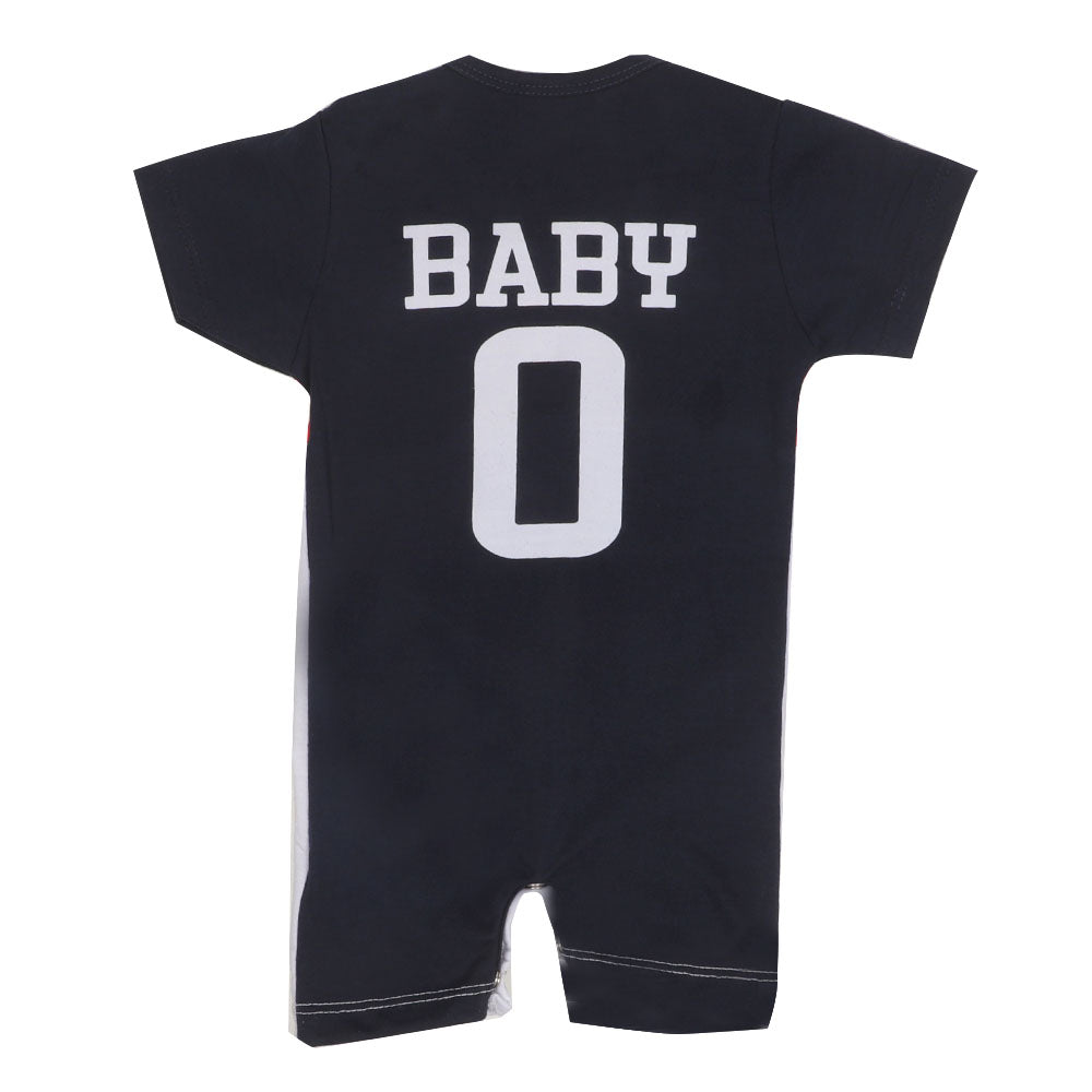 Infant Romper GOALIE - N.Blue | Bachaa Party Baby Clothes Rompers