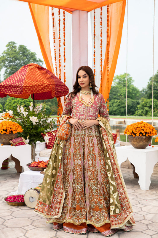 NOOR JAHAN | AJR Couture Banno Ki Sahelian Collection | Unstitched Emroidered Hand Embellished Suits