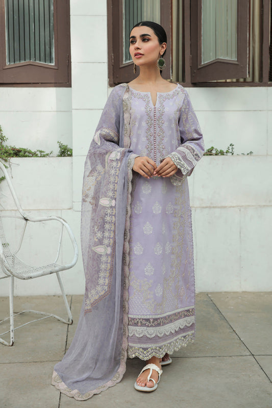 AQ-11  AMYRA  | Qalamkar Qline Dastak Summer Collection 2022 | Unstitched Embroidered Lawn Suits