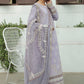 AQ-11  AMYRA  | Qalamkar Qline Dastak Summer Collection 2022 | Unstitched Embroidered Lawn Suits