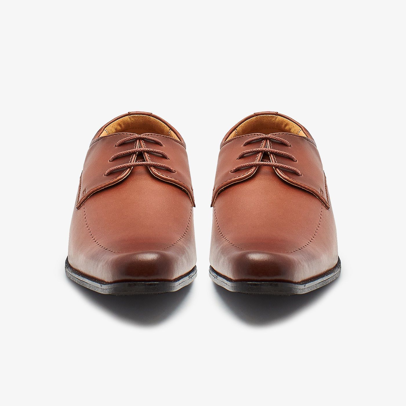 Plain Toe Leather  Shoes