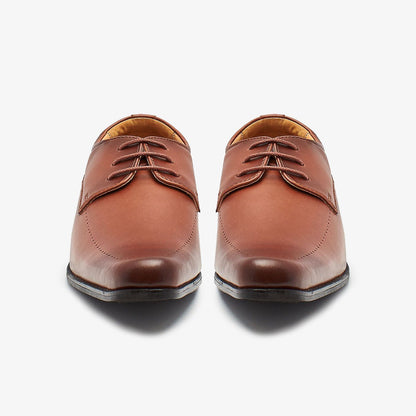 Plain Toe Leather  Shoes