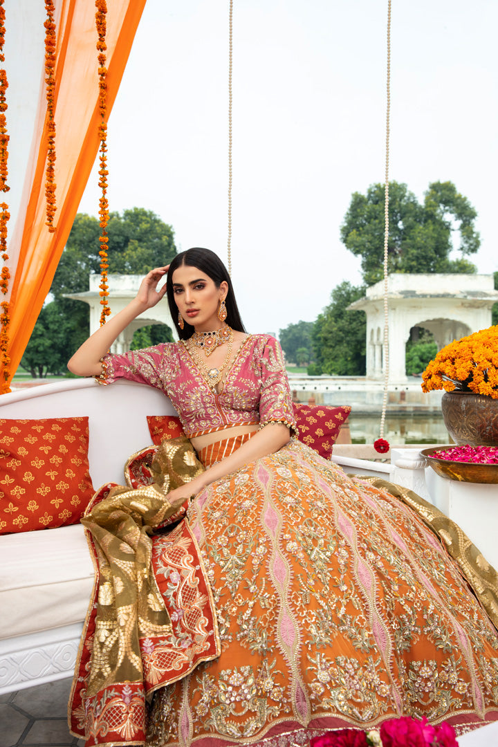 NOOR JAHAN | AJR Couture Banno Ki Sahelian Collection | Unstitched Emroidered Hand Embellished Suits