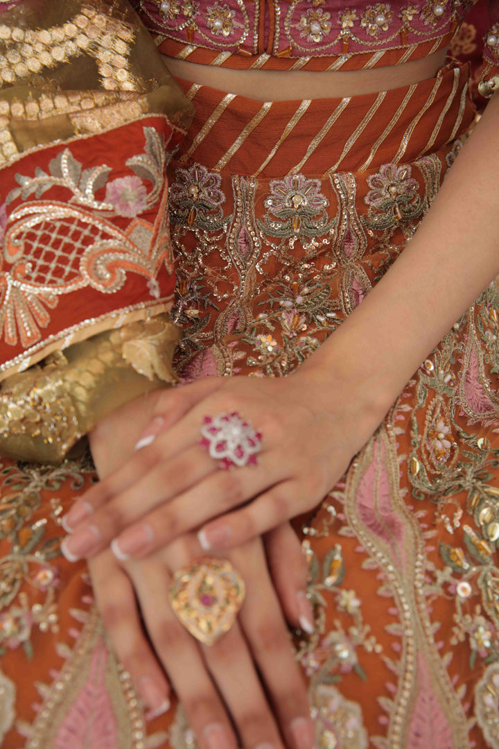 NOOR JAHAN | AJR Couture Banno Ki Sahelian Collection | Unstitched Emroidered Hand Embellished Suits