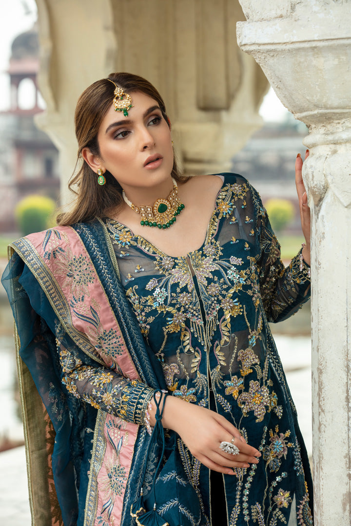 NIGAAR | AJR Couture Banno Ki Sahelian Collection | Unstitched Emroidered Hand Embellished Suits