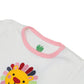 Infant Basic Romper Unisex Flower - White | Bachaa Party Baby Clothes Rompers