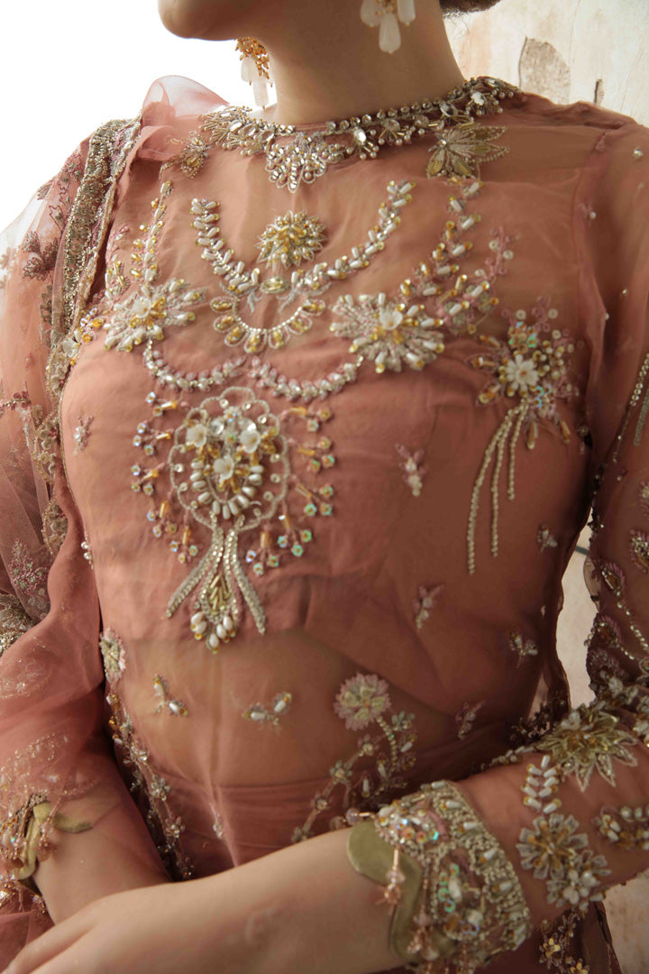 JAHAN ARA | AJR Couture Banno Ki Sahelian Collection | Unstitched Emroidered Hand Embellished Suits