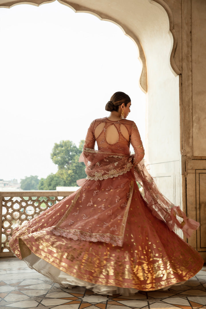 JAHAN ARA | AJR Couture Banno Ki Sahelian Collection | Unstitched Emroidered Hand Embellished Suits