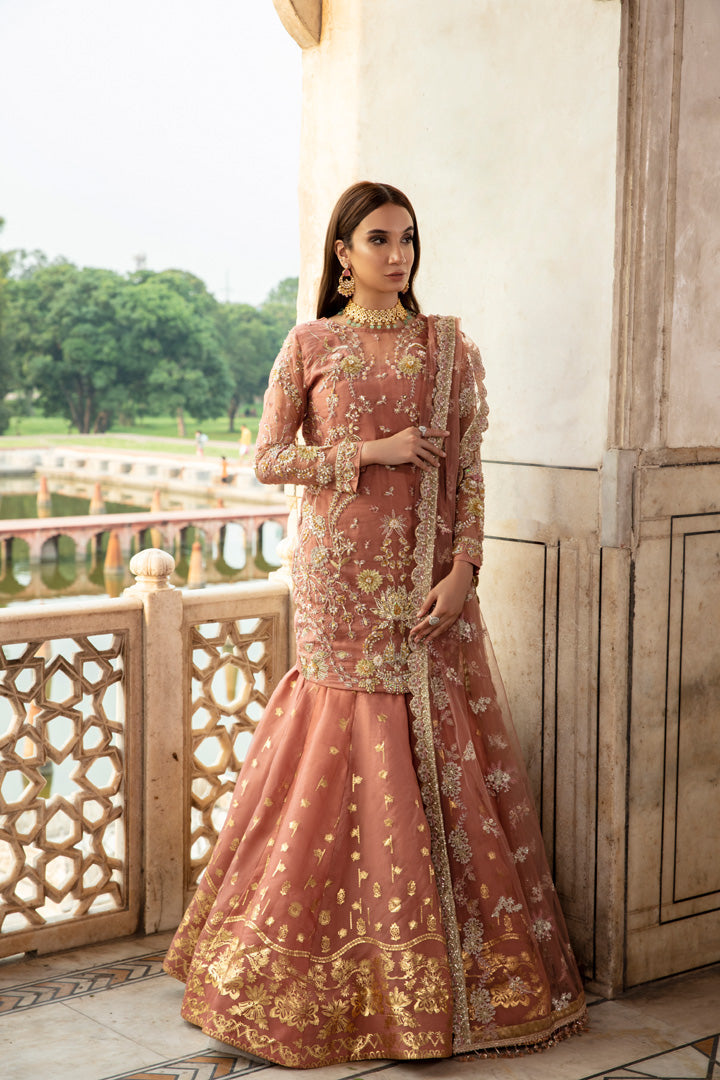 JAHAN ARA | AJR Couture Banno Ki Sahelian Collection | Unstitched Emroidered Hand Embellished Suits