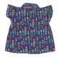 Infant Girls Digital Print Casual Top Jungle Flower - Navy | Bachaa Party Baby Clothes Girls Tops & T-Shirts