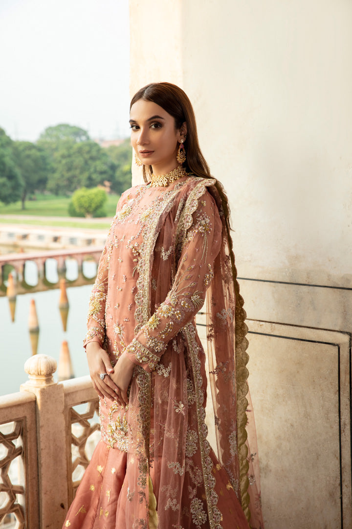 JAHAN ARA | AJR Couture Banno Ki Sahelian Collection | Unstitched Emroidered Hand Embellished Suits