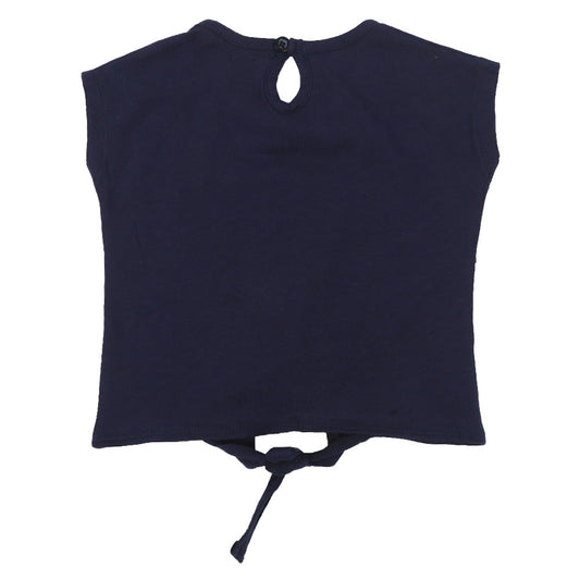 Infant Girls T-Shirt Summer - Navy | Bachaa Party Baby Clothes Girls Tops & T-Shirts