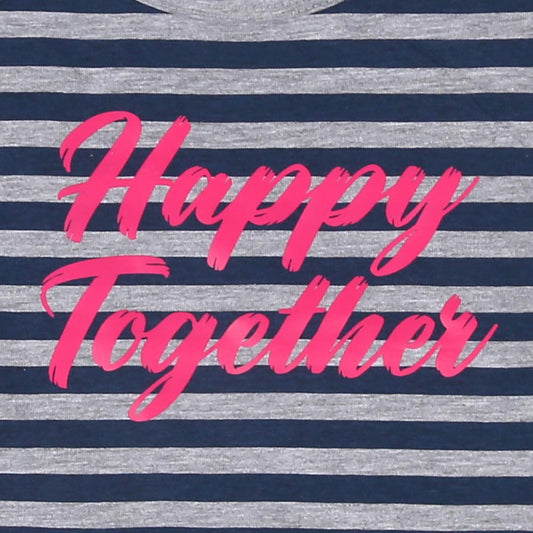 Infant Girls T-Shirt Together Daughter-MOM - H.grey | Bachaa Party Baby Clothes Girls Tops & T-Shirts