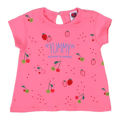 Infant Girls T-Shirt Yummy - S-Shell | Bachaa Party Baby Clothes Girls Tops & T-Shirts