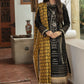 NW-10 | Qalamkar Qline Linen Winter Collection 2021 | Unstitched Embroidered Organza Suits