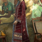 NW-02 | Qalamkar Qline Linen Winter Collection 2021 | Unstitched Embroidered Organza Suits