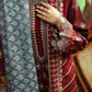 NW-02 | Qalamkar Qline Linen Winter Collection 2021 | Unstitched Embroidered Organza Suits