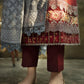 NW-02 | Qalamkar Qline Linen Winter Collection 2021 | Unstitched Embroidered Organza Suits