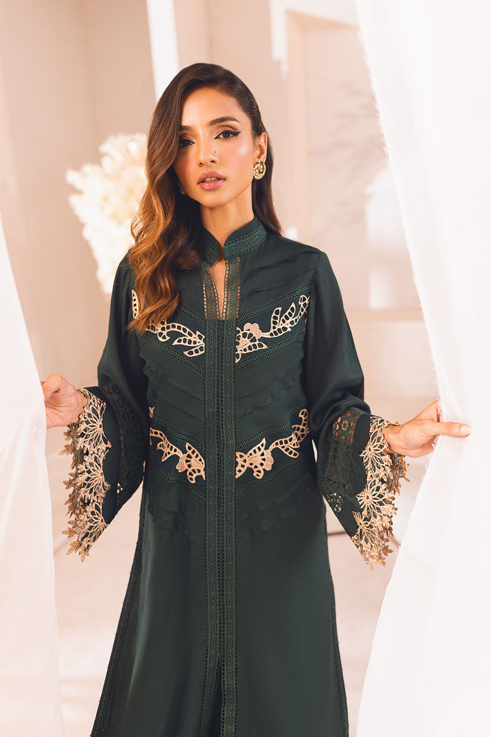 Jade Muse |  Azure Ensembles Chiffon 3PCS 2023
