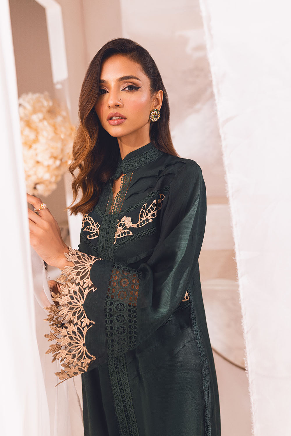 Jade Muse |  Azure Ensembles Chiffon 3PCS 2023