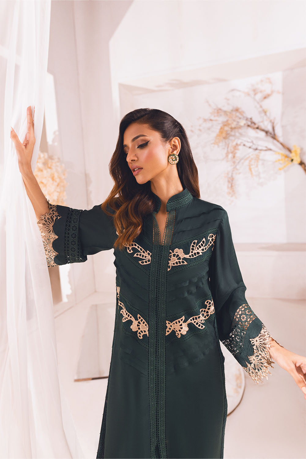 Jade Muse |  Azure Ensembles Chiffon 3PCS 2023