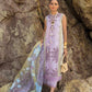 An Ode to Cross Stitch Amethyst | Crimson Luxury Lawn Collection 2023 | Unstitched Embroidered Lawn Suits