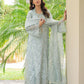 Clearly Aqua | Mushq Maison Pret Collection 2022 | Stitched Ready to Wear Lawn Suits
