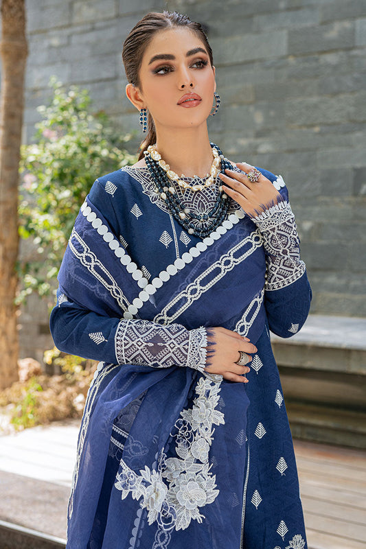 Blue Ribbon | Mushq Maison Pret Collection 2022 | Stitched Ready to Wear Lawn Suits