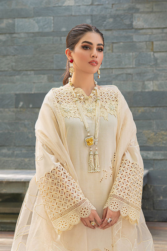 Cream Blush | Mushq Maison Pret Collection 2022 | Stitched Ready to Wear Lawn Suits