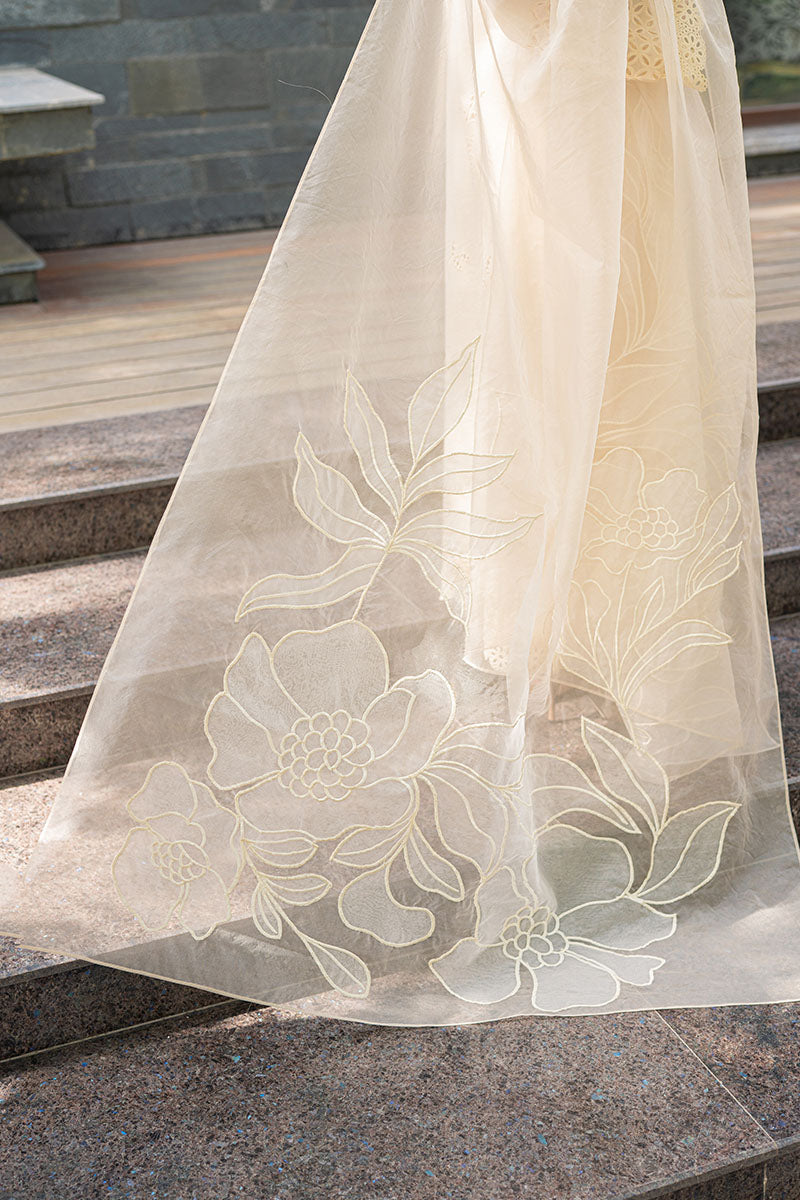 Cream Blush | Mushq Maison Pret Collection 2022 | Stitched Ready to Wear Lawn Suits