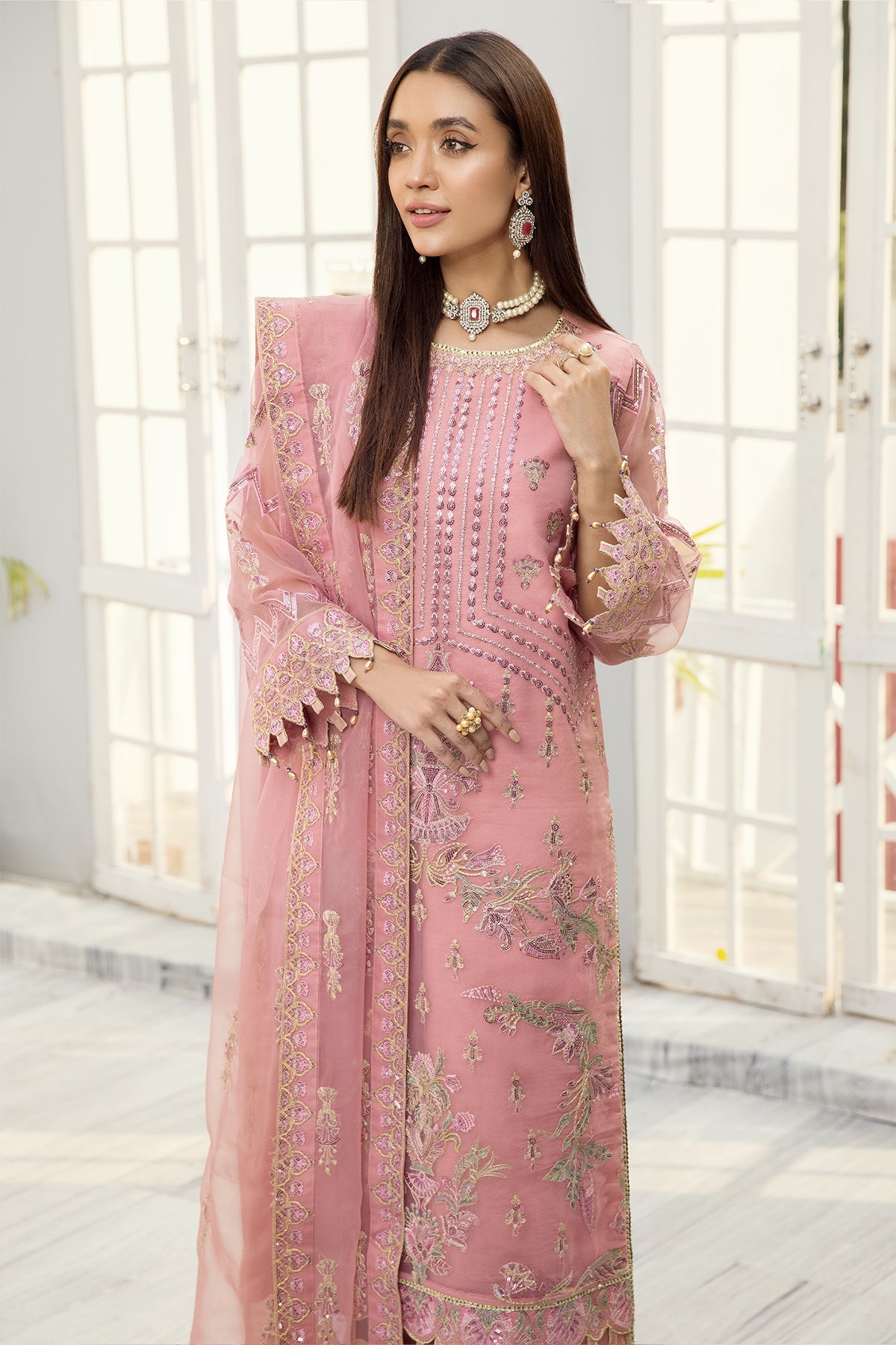 Mehroze | Alizeh Fashion Embroidered Formal Collection 2022 | Unstitched and Stitched Embroidered Organza Suits