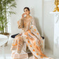 MFD-0003-Fire Pearl | Maryum N Maria Luxury Chiffon Collection 2021 | Unstitched Embroidered Net Suits