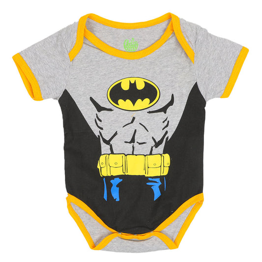 Infant Boys Knitted Romper  - GREY | Bachaa Party Baby Clothes Rompers
