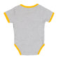Infant Boys Knitted Romper  - GREY | Bachaa Party Baby Clothes Rompers