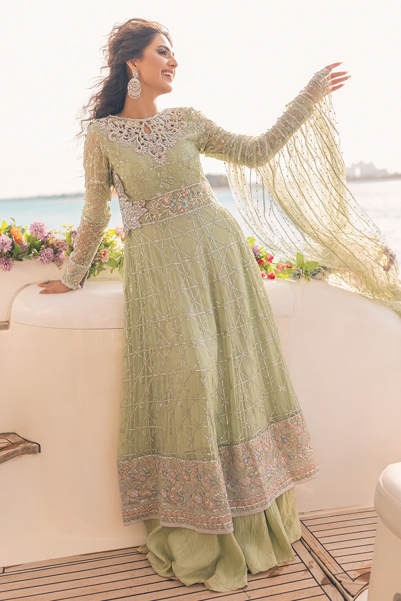 MIZZLE | Mushq Monsoon Wedding Luxury Chiffon Collection 2022 |  Unstitched Embroidered Chiffon Suits