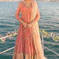 CORAL ALMOND | Mushq Monsoon Wedding Luxury Chiffon Collection 2022 |  Unstitched Embroidered Chiffon Suits