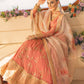 CORAL ALMOND | Mushq Monsoon Wedding Luxury Chiffon Collection 2022 |  Unstitched Embroidered Chiffon Suits