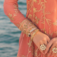 CORAL ALMOND | Mushq Monsoon Wedding Luxury Chiffon Collection 2022 |  Unstitched Embroidered Chiffon Suits